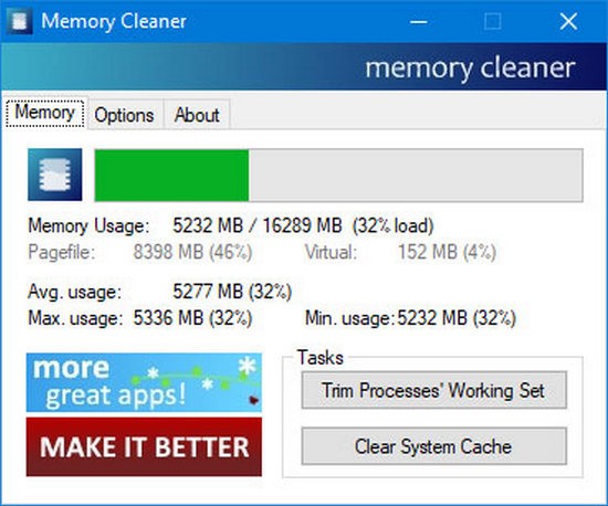 Memory Cleaner(清理内存工具) v2.76