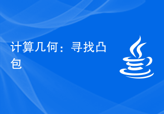 计算几何：寻找凸包