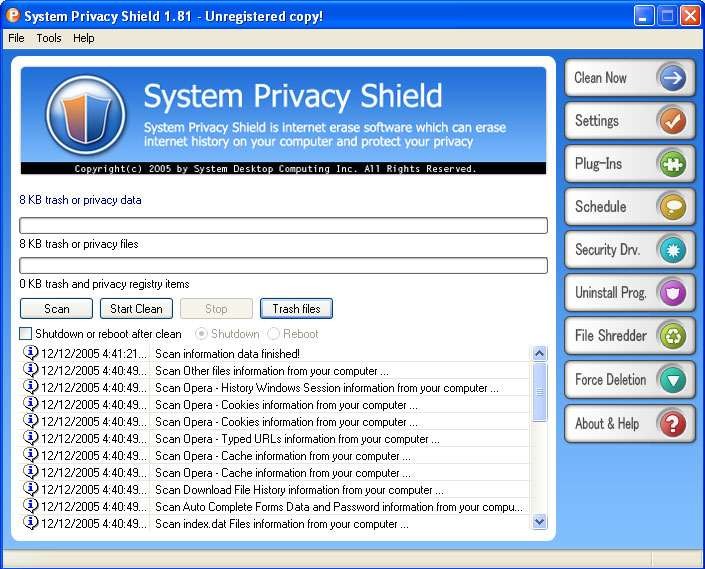 System Privacy Shield v2.8