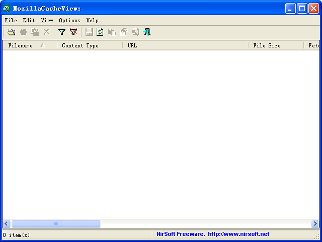 MozillaCacheView v1.84