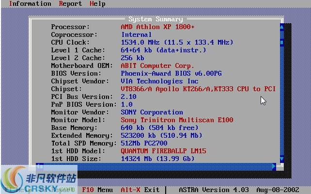 ASTRA - Advanced Sysinfo Tool v6.53