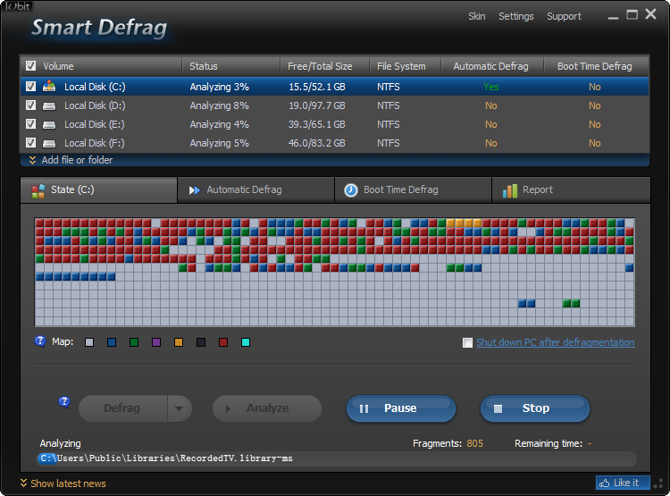 IObit SmartDefrag v6.5.5.5