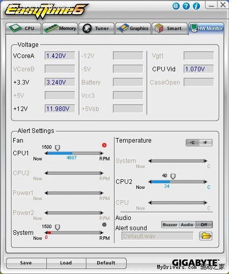 技嘉EasyTune6 B13.1211.7