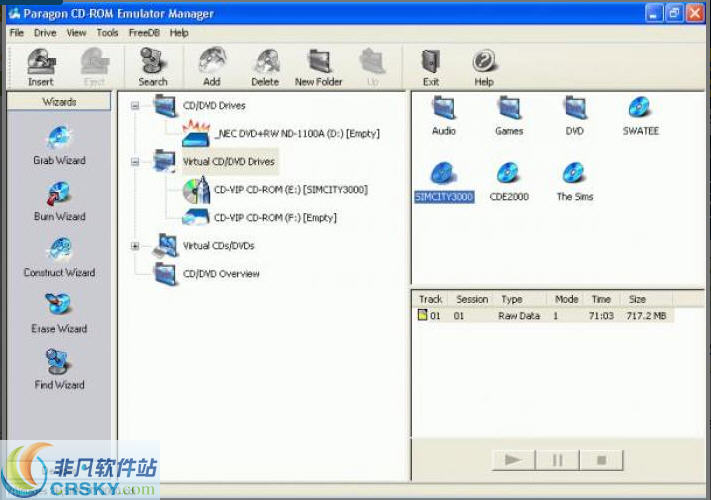 Paragon CD-ROM Emulator v3.00.040