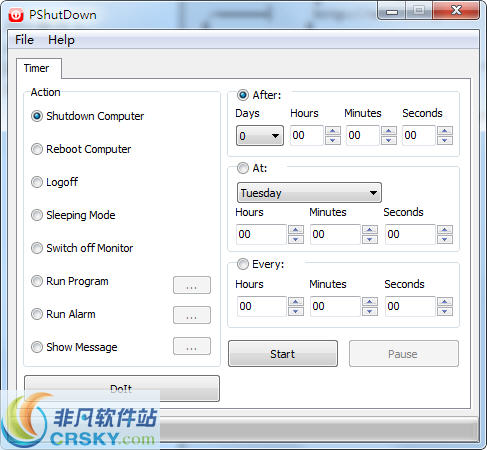 PShutDown(定时关机) v1.2.9