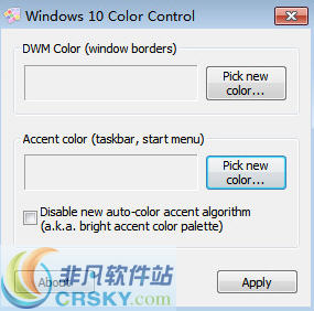 Windows 10 Color Control v1.7