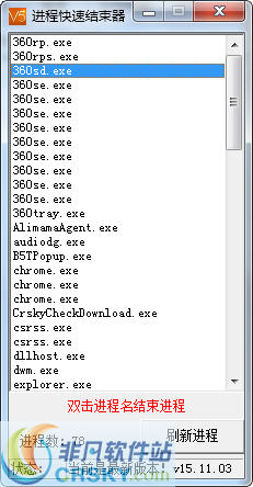 永恒进程快速结束器 v15.11.07