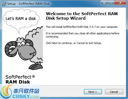 SoftPerfect RAM Disk v4.0.6