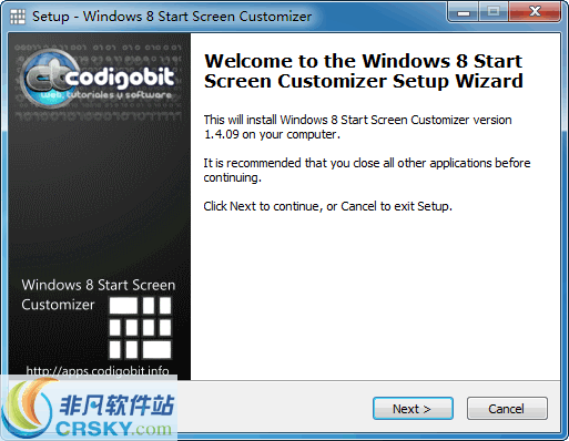 Windows 8 Start Screen Customizer v1.4.13