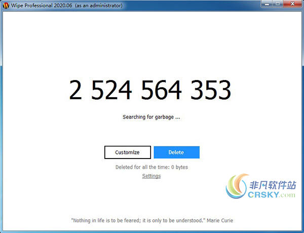 Wipe Professional(电脑快速清理) v2020.17