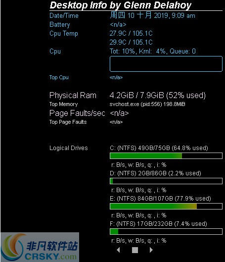Desktop Info(桌面系统信息) v2.6.5