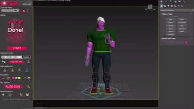 3DtoAll IKMAX(3DsMax角色模型绑定插件) v1.0.4