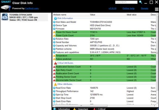 Clear Disk Info v1.9.2.3
