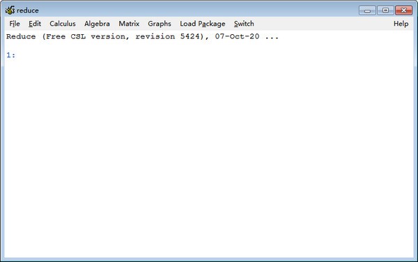 REDUCE(交互式代数计算系统) v5428