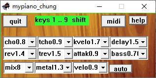 mypiano chung(虚拟原声钢琴) v1.5