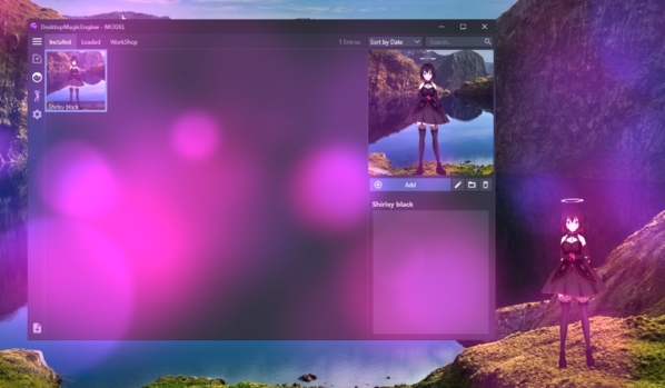 桌面萌娘2魔法引擎 v2.5