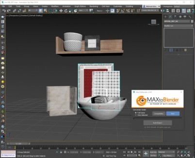MaxToBlender(Max/Blender互导插件) v3.7