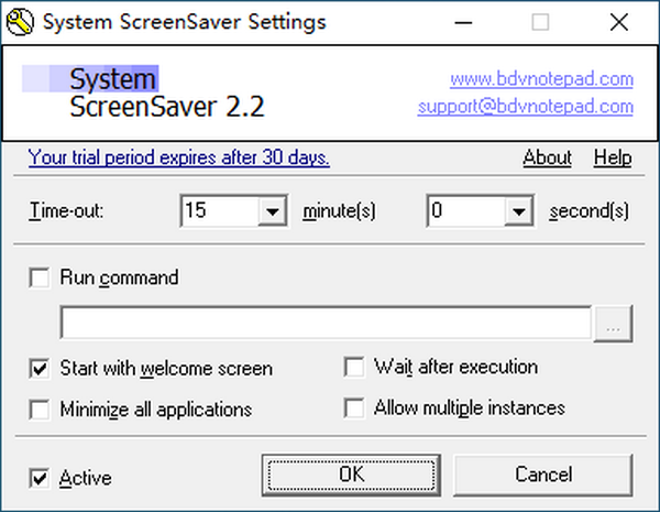 System ScreenSaver(系统屏幕保护程序) v2.6