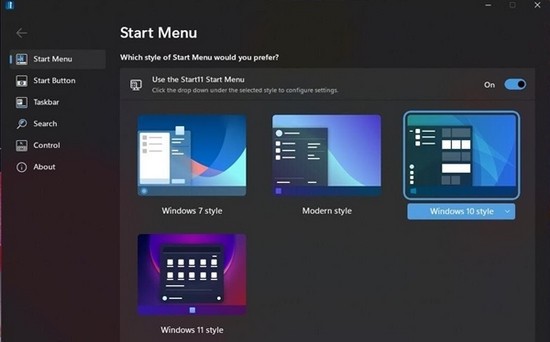 Start Menu 11(菜单管理工具) v1.4