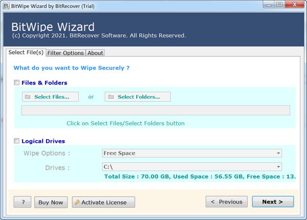 BitWipe Wizard(数据擦除工具) v6.4