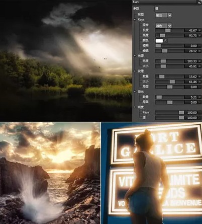 DigitalFilmTools Rays(PS光束滤镜插件) v2.1.7