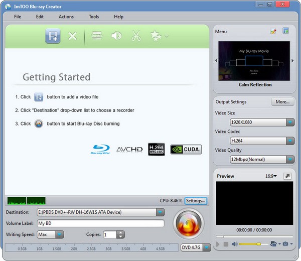 ImTOO Blu-ray Creator(视频刻录工具) v2.0.7