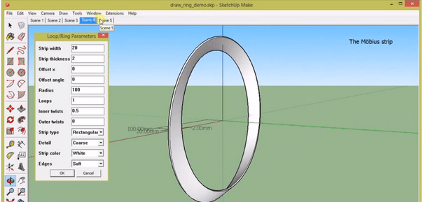 DrawRing莫比乌斯环制作插件 v1.6
