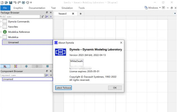 Dassault DYMOLA v2.33