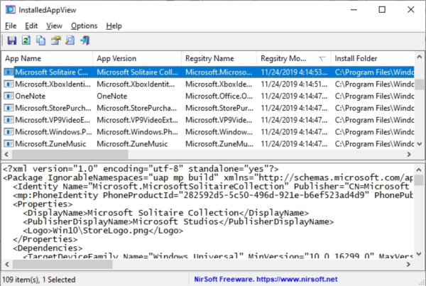 InstalledAppView v1.08