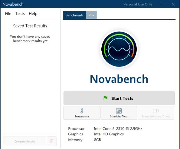 Novabench v4.0.8.1