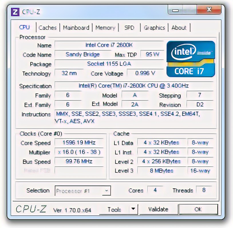 CPUZ v2.09