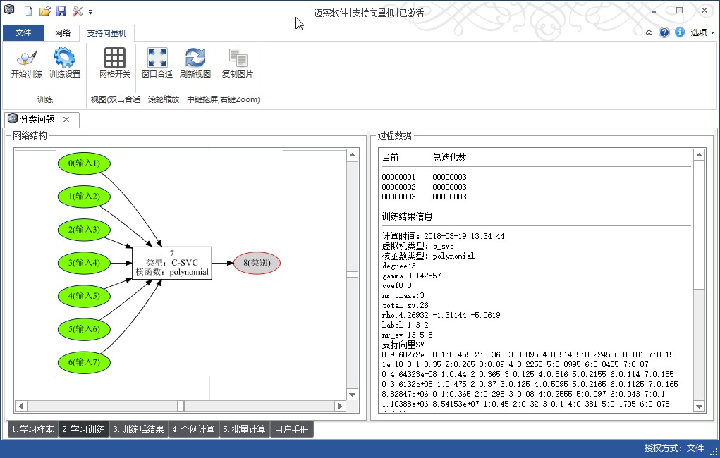 迈实支持向量机 v1.0.1