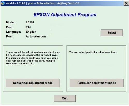 爱普生L3118清零工具 v1.1